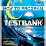 Test Bank for C How to Program 9th Edition by Deitel