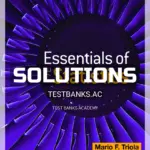 Solutions Manual for Essentials of Statistics 7th Edition by Triola
