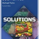 Solutions Manual for Economics 14th Edition by Parkin