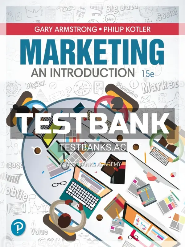 Test Bank for Marketing An Introduction 15th Edition by Armstrong