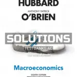 Solutions Manual for Macroeconomics Updated Edition 8th Edition by Hubbard