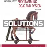 Solutions Manual for Starting Out with Programming Logic and Design 6th Edition by Gaddis