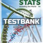 Test Bank for Stats Modeling the World 6th Edition by Veaux