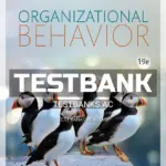 Test Bank for Organizational Behavior 19th Edition by Robbins