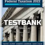 Test Bank for Pearsons Federal Taxation 2022 Individuals 35th Edition by Rupert