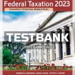 Test Bank for Pearson's Federal Taxation 2023 Corporations Partnerships Estates & Trusts 36th Edition by Rupert