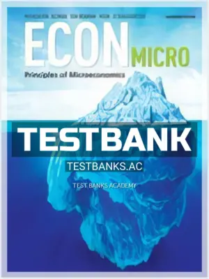 Test Bank for ECON Micro 1st CA Edition by McEachern