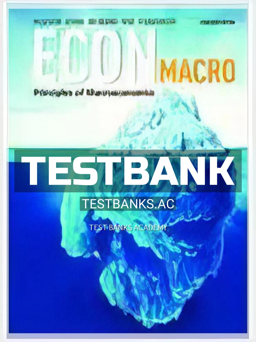 9780176502799-TEST-BANK Test Bank for ECON Macro 1st CA Edition by McEachern