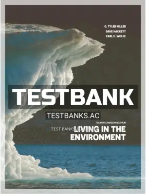 Test Bank for Living in the Environment 4th CA Edition by Miller