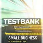 Test Bank for Small Business An Entrepreneurs Plan Enhanced 7th CA Edition by Knowles