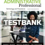 Test Bank for Administrative Professional 4th CA Edition by Rankin