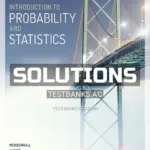 Solutions Manual for Introduction to Probability and Statistics 4th CA Edition by Mendenhall