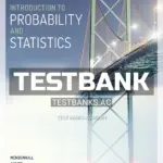 Test Bank for Introduction to Probability and Statistics 4th CA Edition by Mendenhall