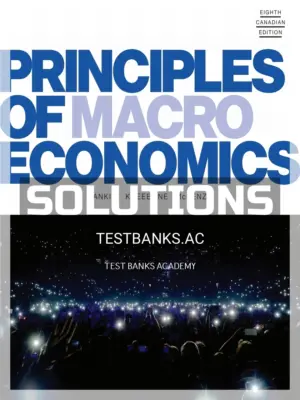 Solutions Manual for Principles of Macroeconomics 8th CA Edition by Mankiw