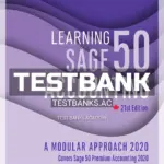 Test Bank for Learning Sage 50 Accounting 2020 Modular Approach 21st CA Edition by Freedman