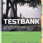 Test Bank for Anthropology What Does it Mean to Be Human 4th Edition by Lavenda