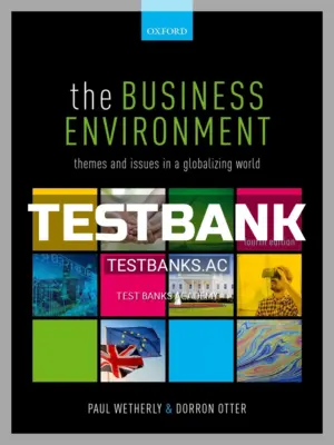 Test Bank for Business Environment Themes and Issues in a Globalizing World 4th Edition by Wetherly