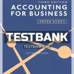 Test Bank for Accounting for Business 3rd Edition by Scott