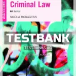 Test Bank for Criminal Law Directions 6th Edition by Monaghan