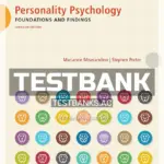 Test Bank for Personality Psychology Foundations and Findings 1st CA Edition by Miserandino