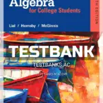 Test Bank for Algebra for College Students 8th Edition by Lial