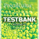 Test Bank for Precalculus A Right Triangle Approach 5th Edition by Beecher