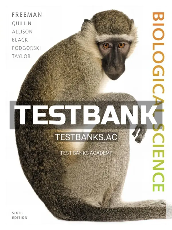 Test Bank for Biological Science 6th Edition by Freeman