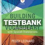 Test Bank for Building a Medical Vocabulary 10th Edition by Leonard