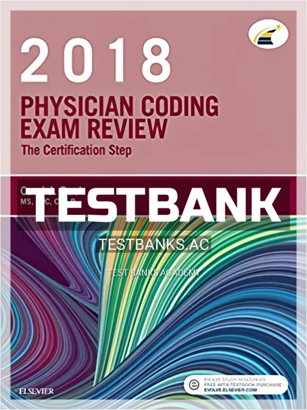 Test Bank for Buck's Physician Coding Exam Review 2018 1st Edition by Buck