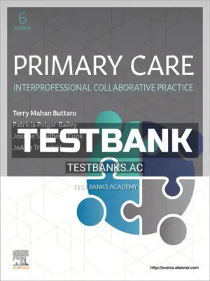 Test Bank for Primary Care 6th Edition by Buttaro