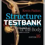 Test Bank for Structure and Function of the Body 16th Edition by Patton