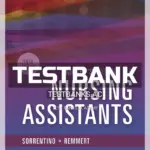 Test Bank for Mosby's Textbook for Nursing Assistants 10th Edition by Sorrentino
