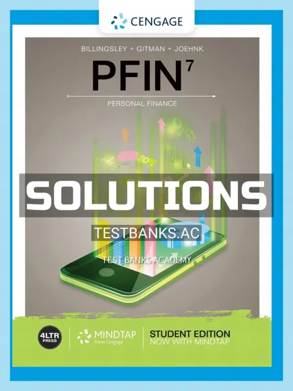 Solutions Manual for PFIN 7th Edition by Billingsley