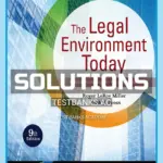 Solutions Manual for Legal Environment Today 9th Edition by Miller