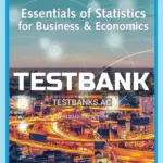 Test Bank for Essentials of Statistics for Business and Economics 9th Edition by Anderson