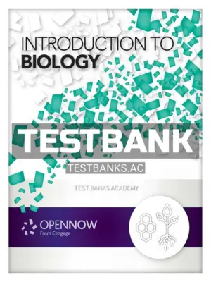 Test Bank for Introduction to Biology 1st Edition by OpenStax-Cengage