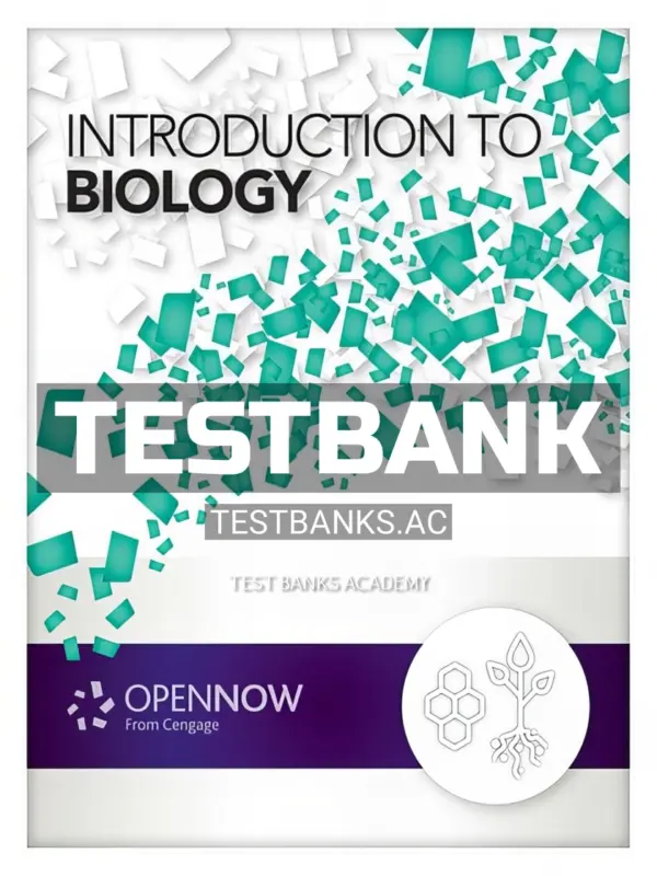 Test Bank for Introduction to Biology 1st Edition by OpenStax-Cengage