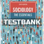 Test Bank for Sociology The Essentials 10th Edition by Andersen