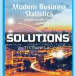 Solutions Manual for Modern Business Statistics with Microsoft Excel 7th Edition by Anderson