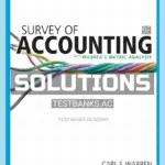 Solutions Manual for Survey of Accounting 9th Edition by Warren