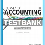 Test Bank for Survey of Accounting 9th Edition by Warren