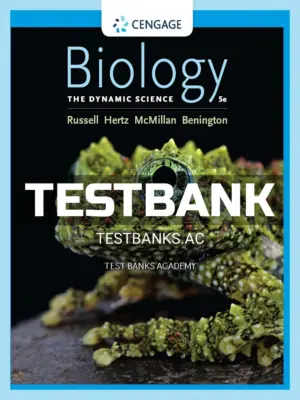 Test Bank for Biology The Dynamic Science 5th Edition by Russell