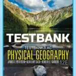 Test Bank for Physical Geography 12th Edition by Petersen