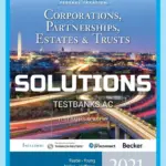 Solutions Manual for South-Western Federal Taxation 2021 Corporations Partnerships Estates and Trusts 44th Edition by Raabe