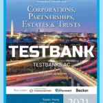 Test Bank for South-Western Federal Taxation 2021 Corporations Partnerships Estates and Trusts 44th Edition by Raabe