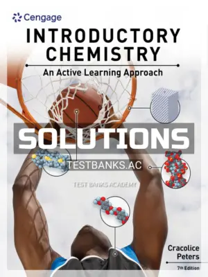Solutions Manual for Introductory Chemistry An Active Learning Approach 7th Edition by Cracolice