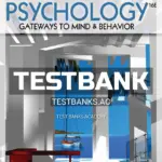 Test Bank for Introduction to Psychology 16th Edition by Coon