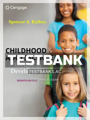 Test Bank for Childhood and Adolescence 7th Edition by Rathus
