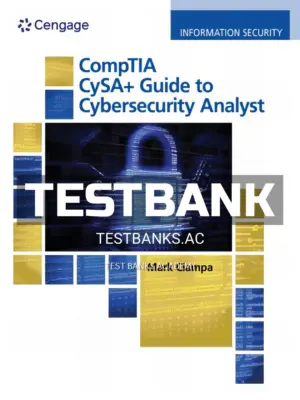 Test Bank for CompTIA CySA 1st Edition by Ciampa