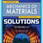 Solutions Manual for Mechanics of Materials Enhanced Edition 9th Edition by Goodno